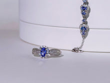 Violet Crown Tanzanite Ring