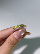 Nordlicht Peridot Ring