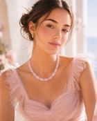 Rosé Clarity Rose Quartz Necklace