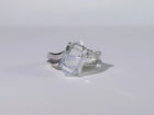 Glacier Needle Quartz Ring
