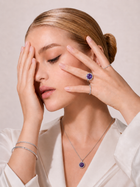 Nocturne Bloom Amethyst Ring