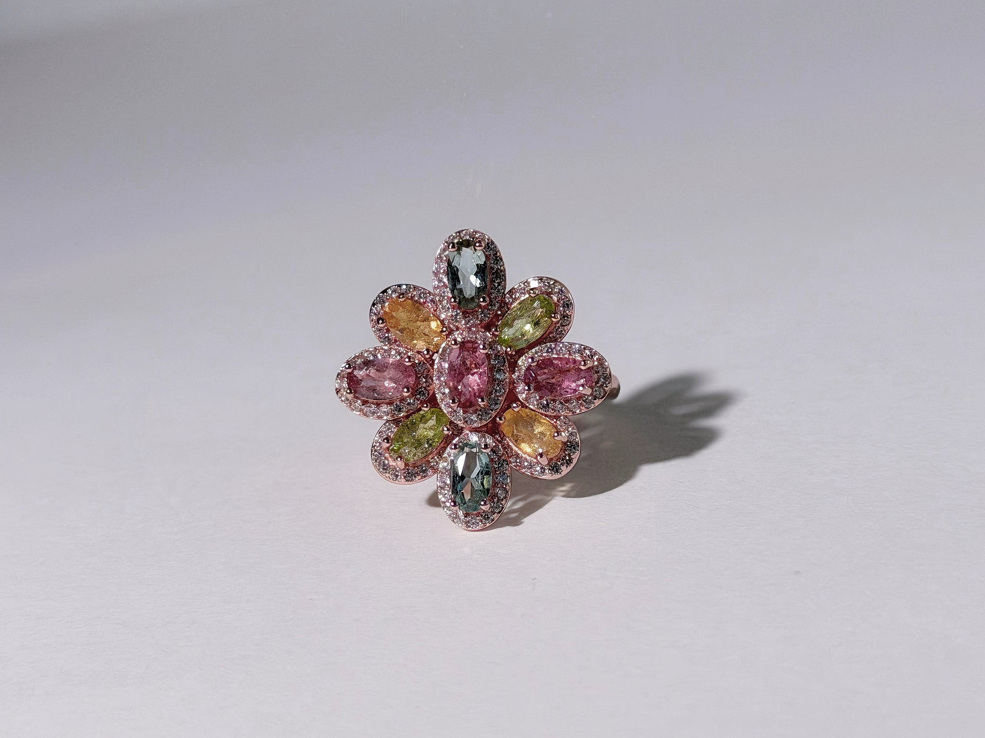 Lumière Bloom Tourmaline Ring