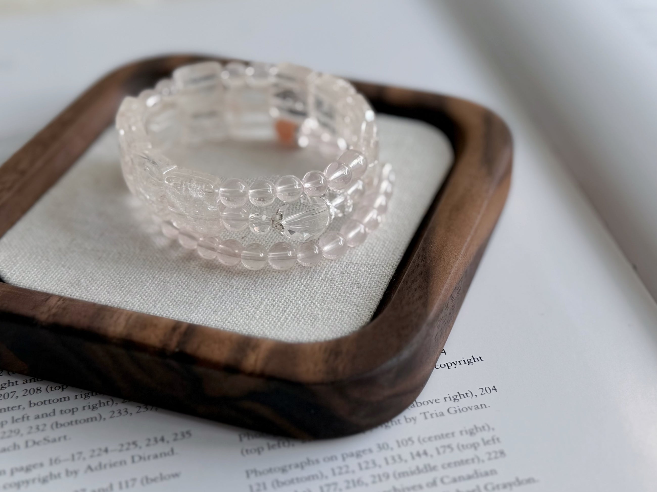 Rosé Plaque Bracelet