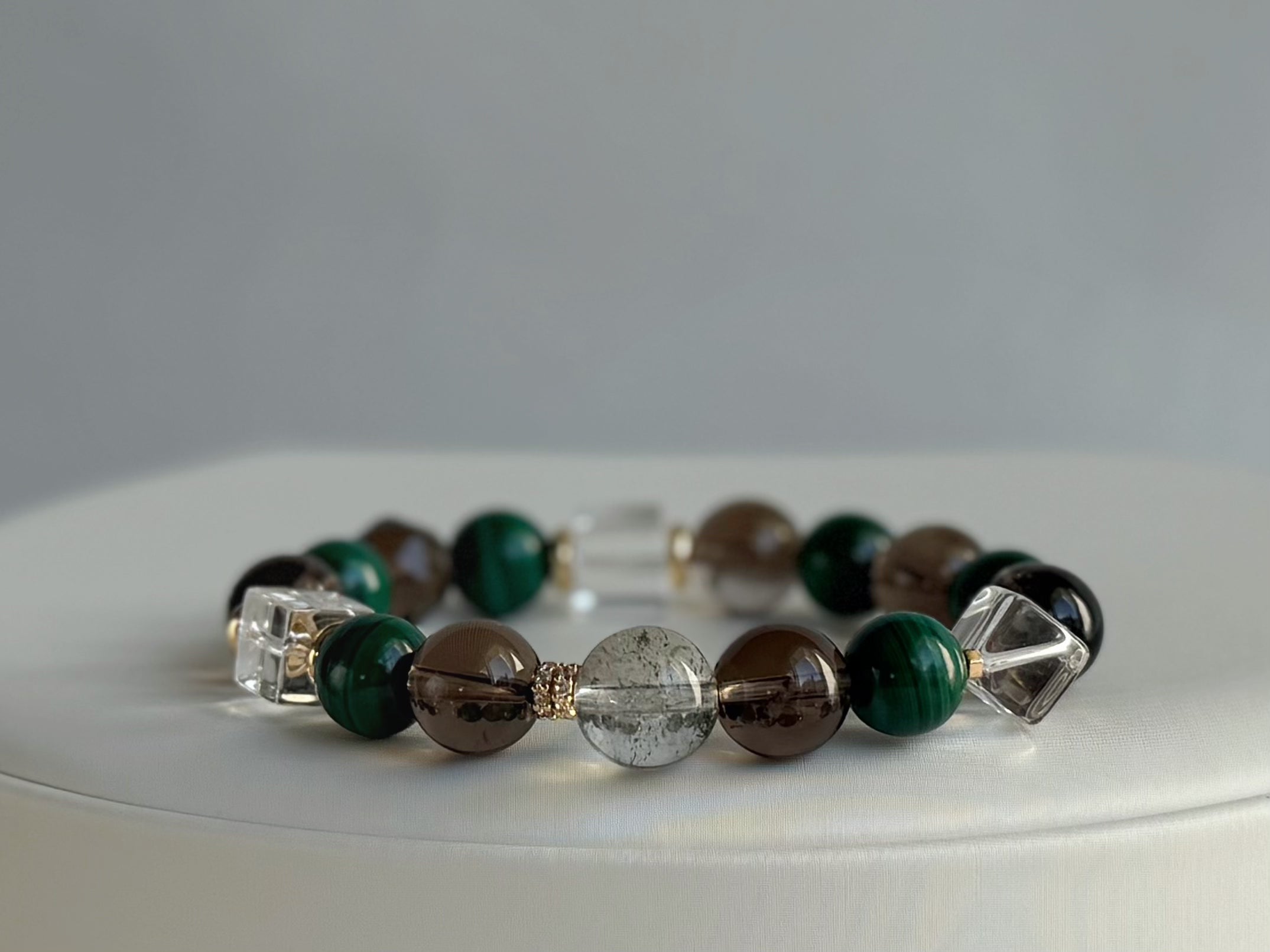 Emerald Veil Bracelet
