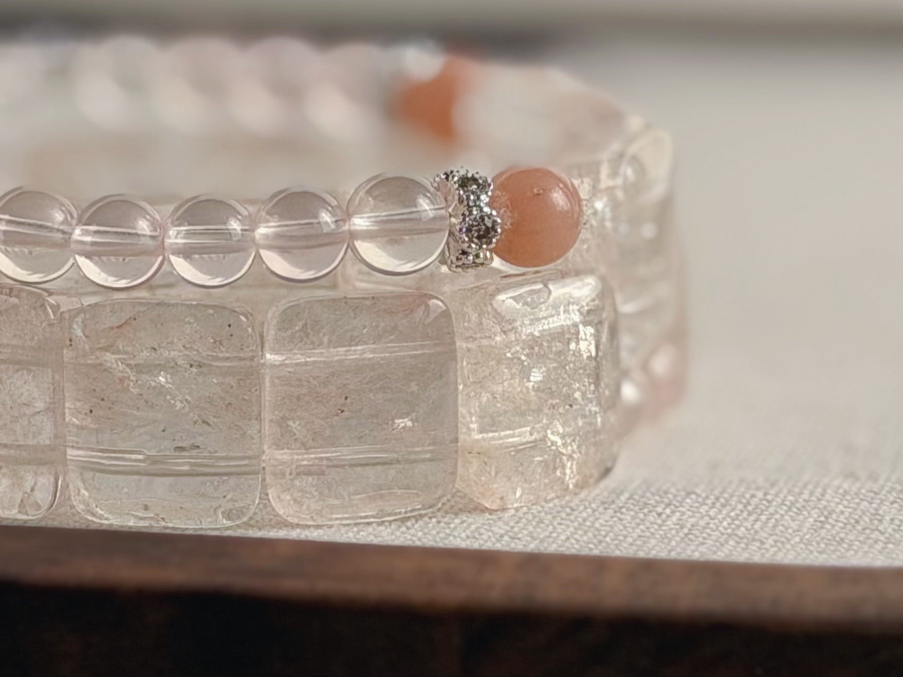 Rosé Plaque Bracelet